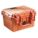 PROTECTIVE CASE, 7 IN X 9⅛ IN X 6⅛ IN INSIDE, ORANGE, STATIONARY, NO FOAM INCLUDED
