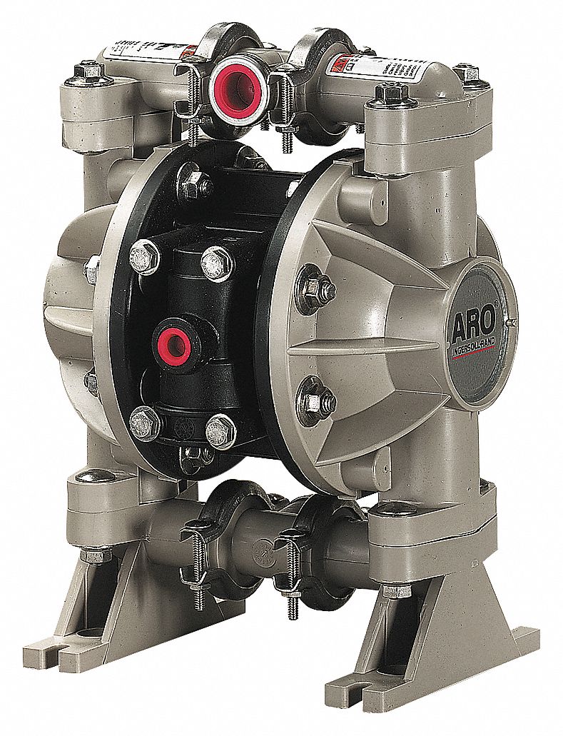 DOUBLE DIAPHRAGM PUMP,AIR OPERATED,150F