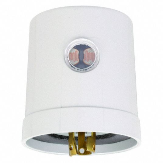 INTERMATIC, Turn-Locking Photocell Mounting, SPST, Photocontrol ...