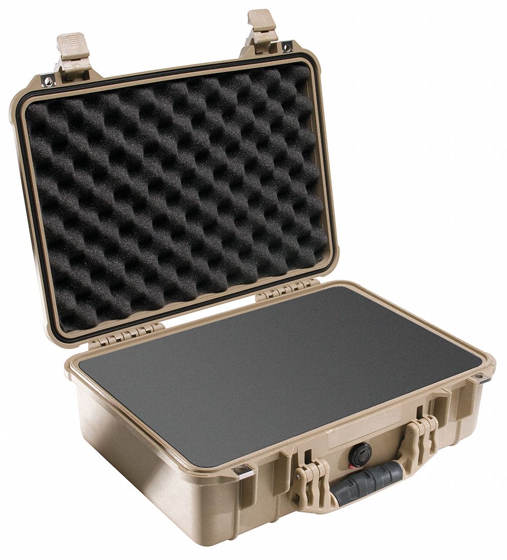 P ELICAN 180F PELICAN, 11 1/4 in x 16 3/4 in x 6 1/8 in Inside, Convoluted