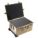 PROTECTIVE CASE, 16⅜ IN X 21½ IN X 12½ IN INSIDE, FLAT/PICK AND PLUCK, BEIGE