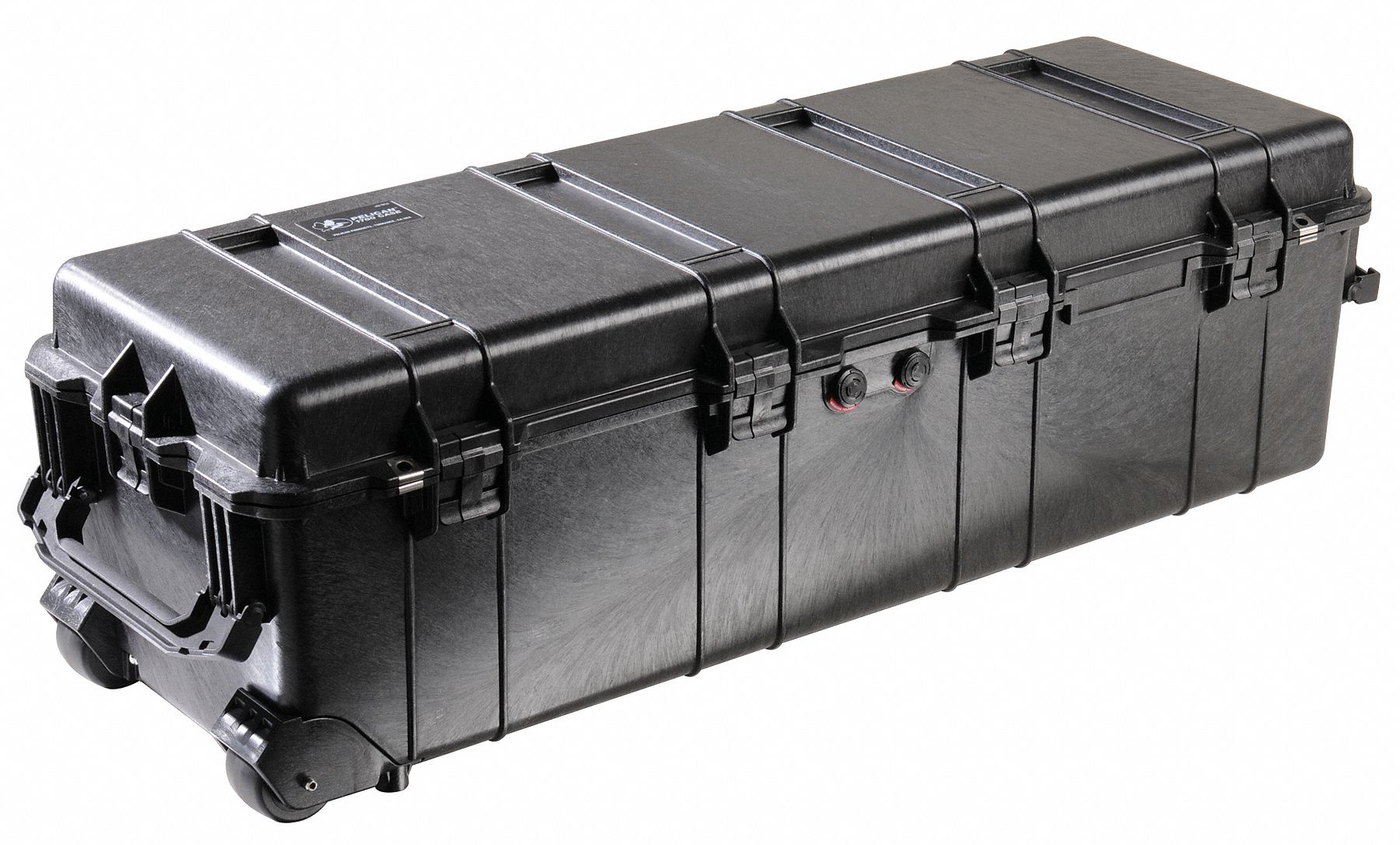 PROTECTIVE CASE, 12⅞ IN X 41 IN X 12⅛ IN, BLACK, 2 WHEELS, NO FOAM INCLUDED