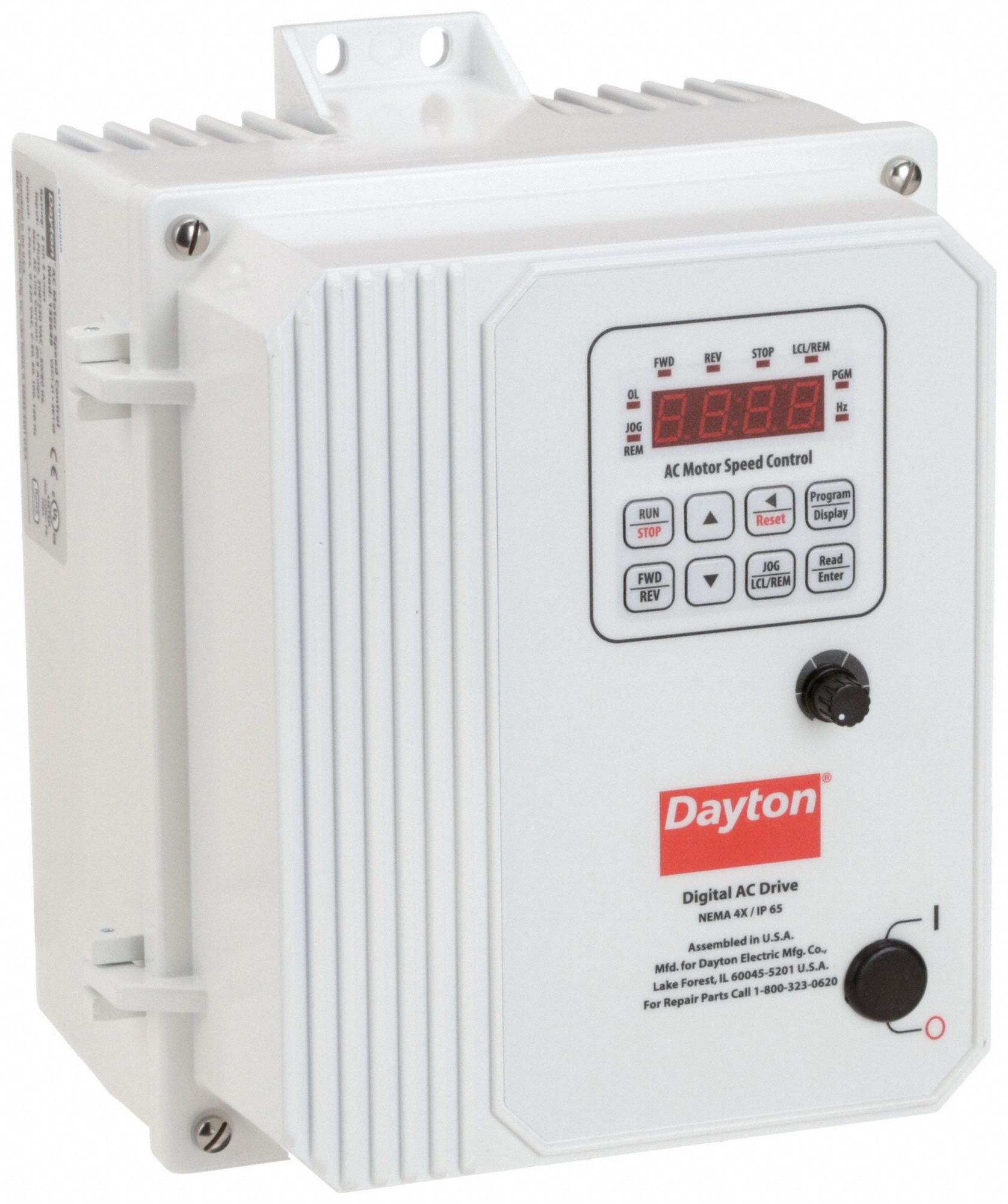 VARIABLE FREQUENCY DRIVE, 230 V AC, 3 HP MAX OUTPUT POWER, 9 A MAX OUTPUT CURRENT, NEMA 4X