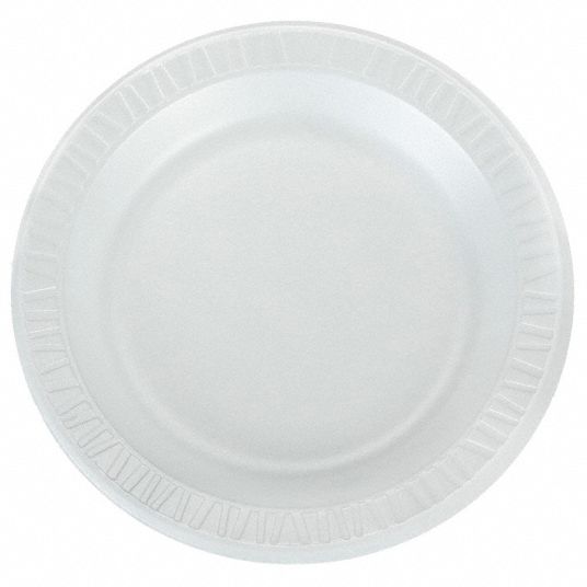 9 in White Paper Plates 500 ct.