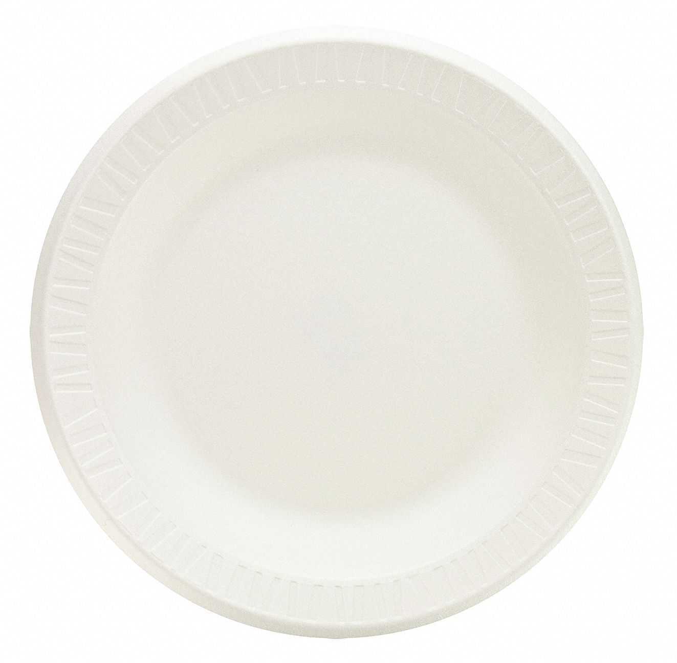13E896 - Foam Plate Round 10 White PK500