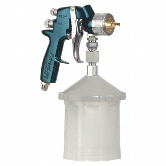 DEVILBISS Siphon Spray Gun, 0.059In/1.5mm - 13E902|FLG-CNS-115 - Grainger