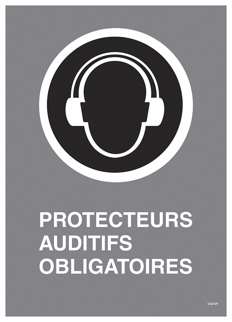 SIGN CSA12F-MPL CSA PLASTIC