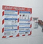 BRADY LOCKOUT CHART,26IN H,22IN W - 1003160 - BDY55698 | 55698 ...