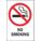 SIGN SELF STICK NO SMOKING 3.5X5