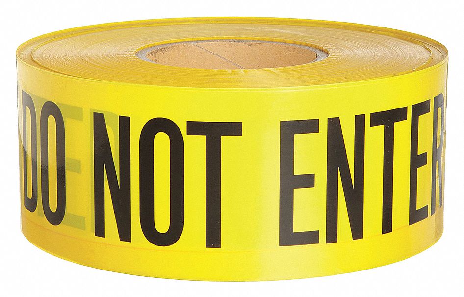 TAPE CAUTION DO NOT ENTER