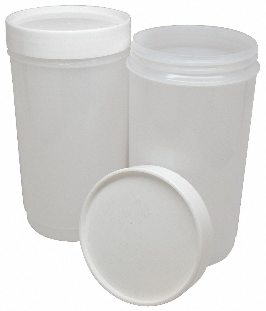 CARLISLE, Polyethylene, White, Pouring Container 13F118PS602N02