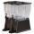 BEVERAGE DISPENSER,DOUBLE,6 GAL,BLACK