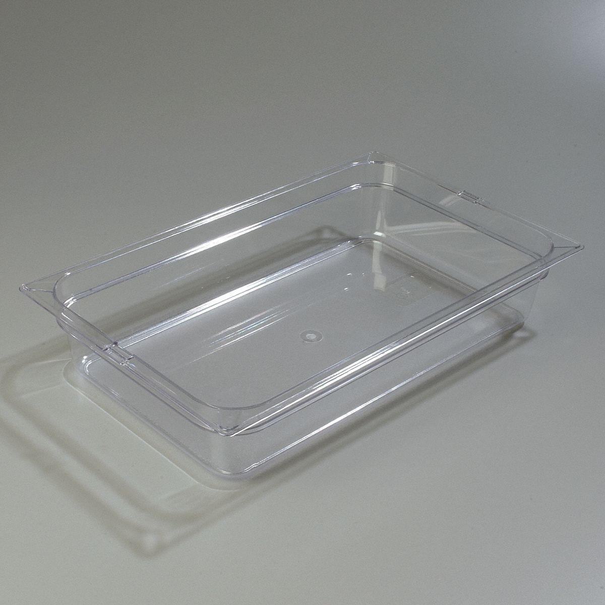 20.75 in x 12.75 in x 4 in 12.7 Qt. Polycarbonate Top Notch Food Pan ...