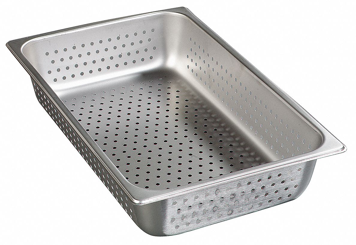 Carlisle 607002D  Buy Carlisle DuraPan Full Size, 2-1/2D Divided Food Pan