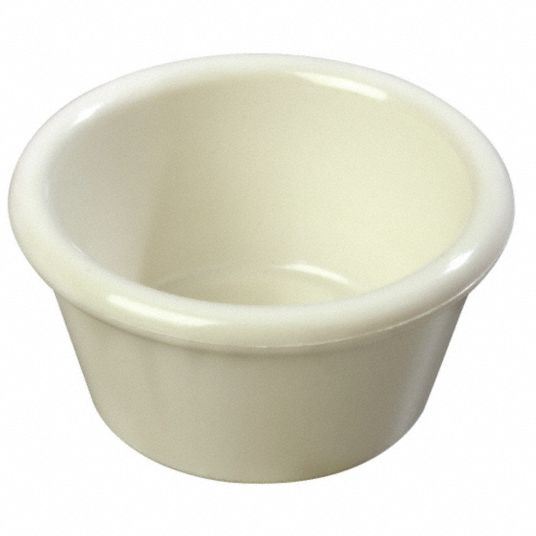 CARLISLE, Melamine, 2 oz, Smooth Ramekin 13F33685242 Grainger