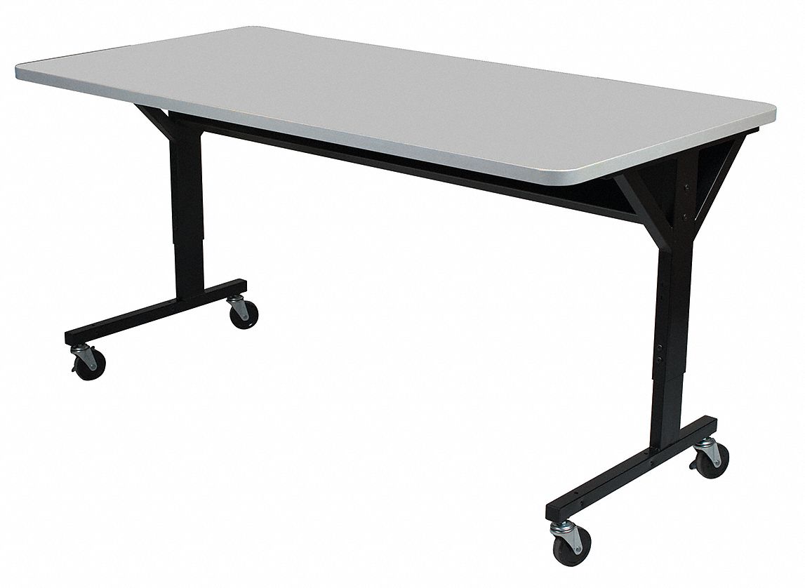 BALT 89848 Computer Desk,60 x 331/2 x 30 In,Gray eBay