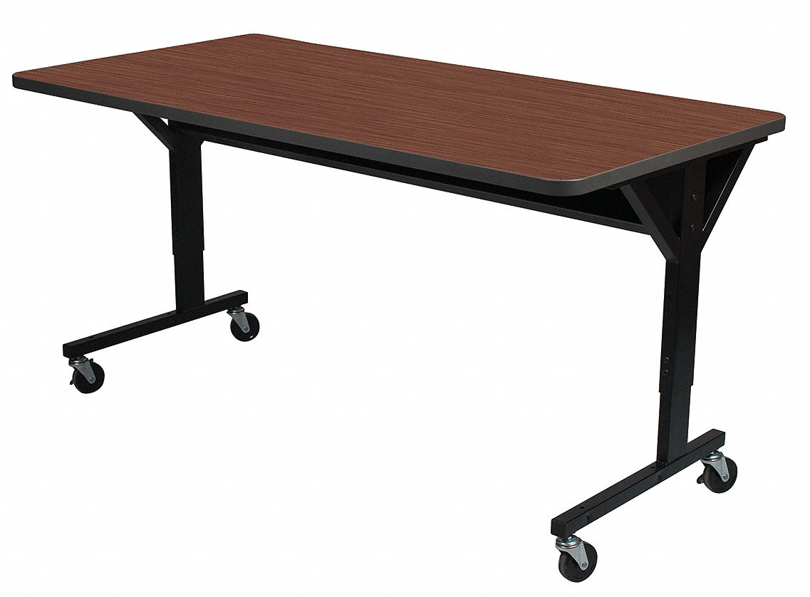 BALT Computer Desk, 60 x 331/2 x 30, Med Oak 13F574580647928BK