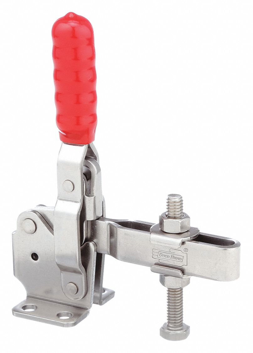 Toggle Clamp: Std Vertical  Handle, Flange Base Mounting, 2.88 in Arm Lg, Std