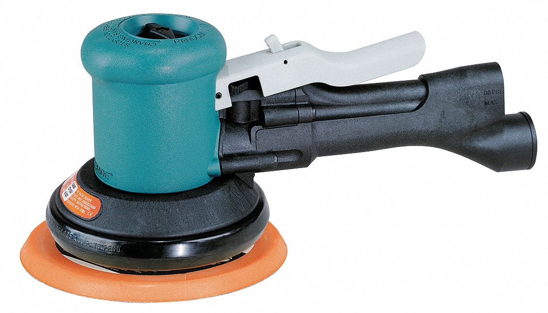 13F648 - Air Dual-Action Sander 0.45HP 6 In.