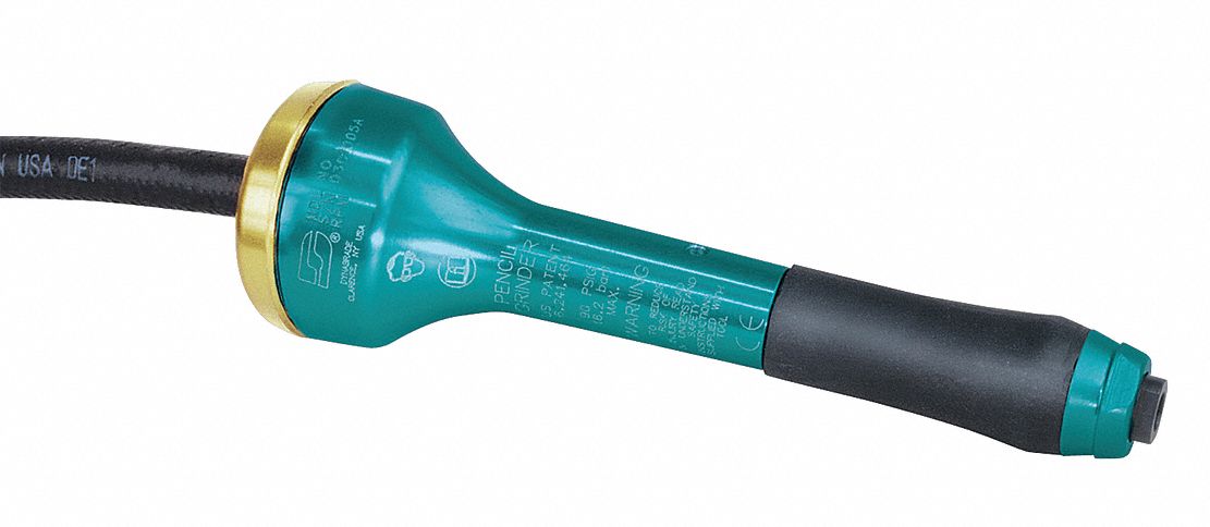 DYNABRADE Pencil Grinder: 0.1 hp Horsepower, 40,000 RPM Max. Speed, 1/4 in  NPT Female, Heavy Duty