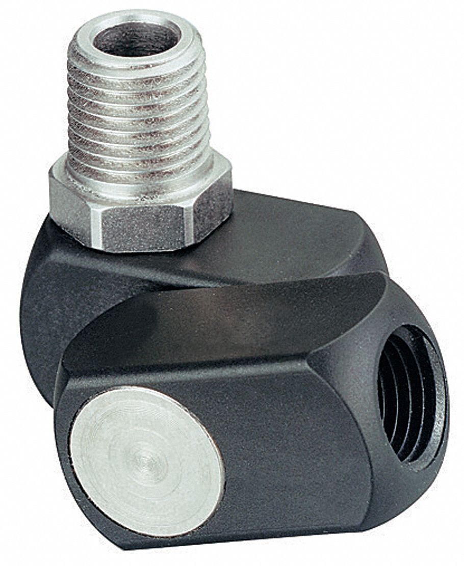 DYNABRADE Composite Swivel Connector with (M)NPT x (F)NPT Hose