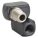 SWIVEL CONNECTOR, COMPOSITE, NICKEL-PLATED 1215 CR COMPOSITE, ¼ IN MALE NPT INLET