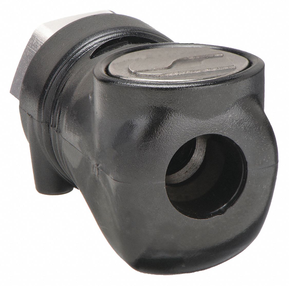 QUICK CONNECT HOSE COUPLING, ¼ IN BODY SIZE, ¼ IN HOSE FITTING SIZE, PUSH-TO-CONNECT