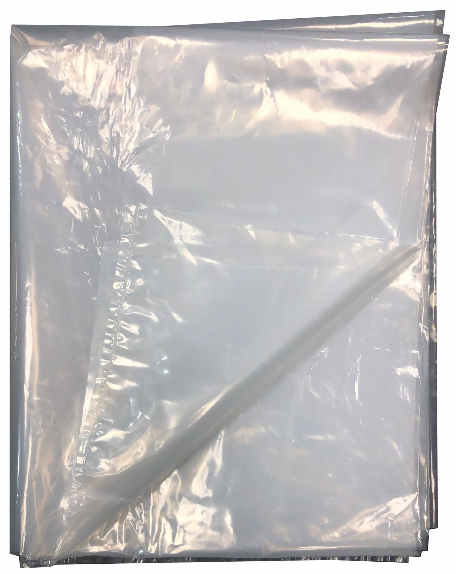 DRUMLINER BAG, POLYETHYLENE, CLEAR, 22 IN WIDTH, 65 IN HEIGHT, 6 MIL THICK