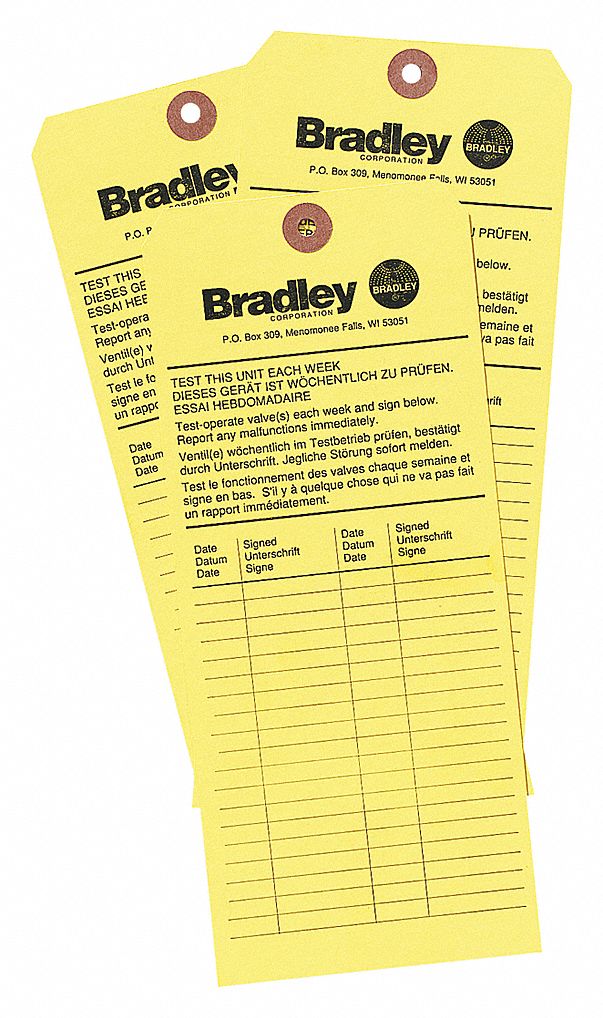 INSPECTION TAGS
