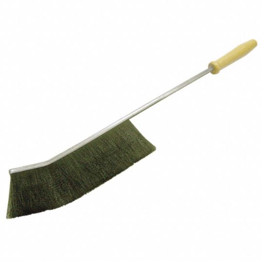 1 in Overall Dia, Silver Nylon, Radiator Brush - 13G153|13G153 - Grainger