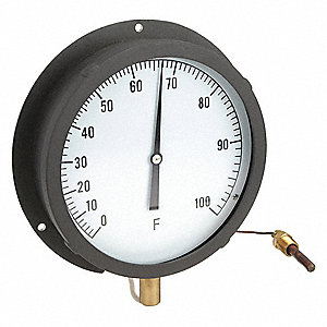 ANALOG PANEL MT THERMOMETER,0 TO 10