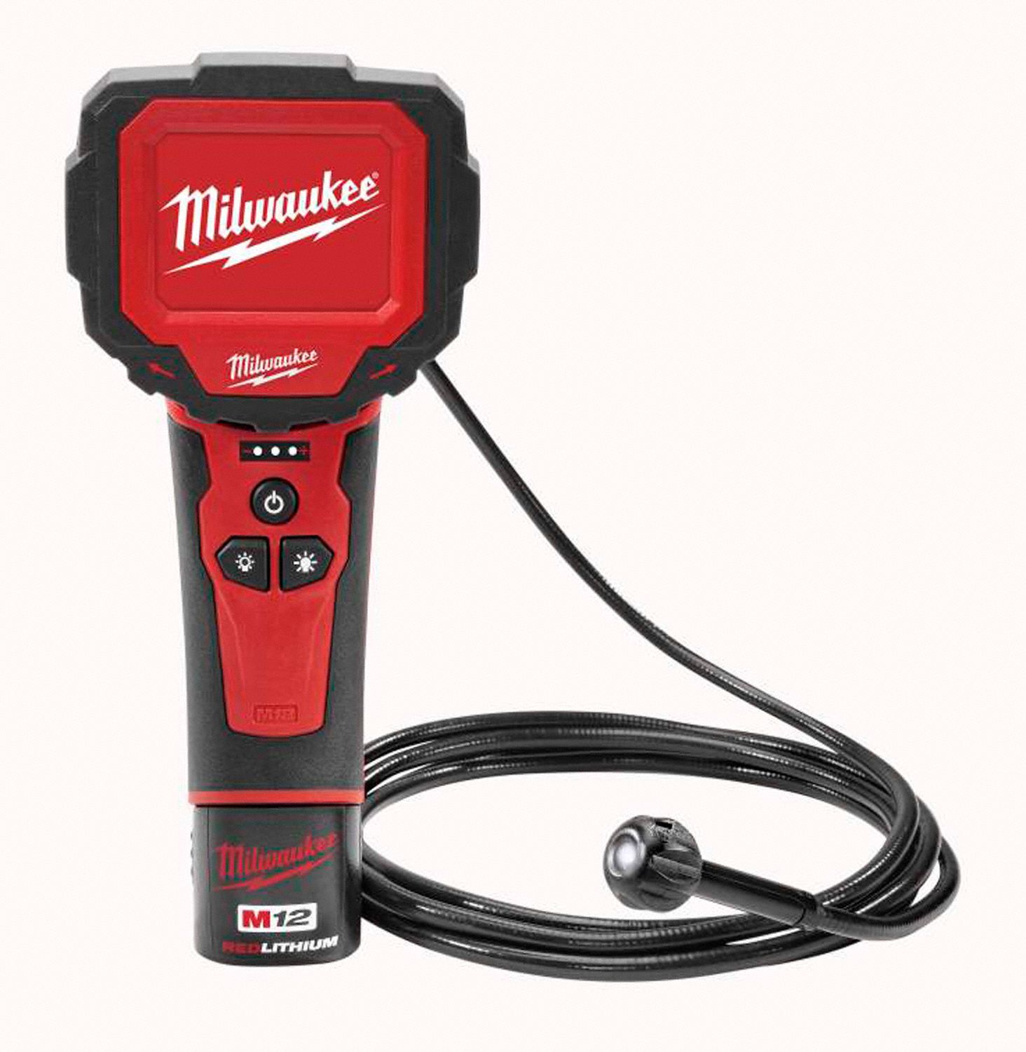 MILWAUKEE, 640 x 480 Px Res., 5cm Observation Dp, Video Borescope ...