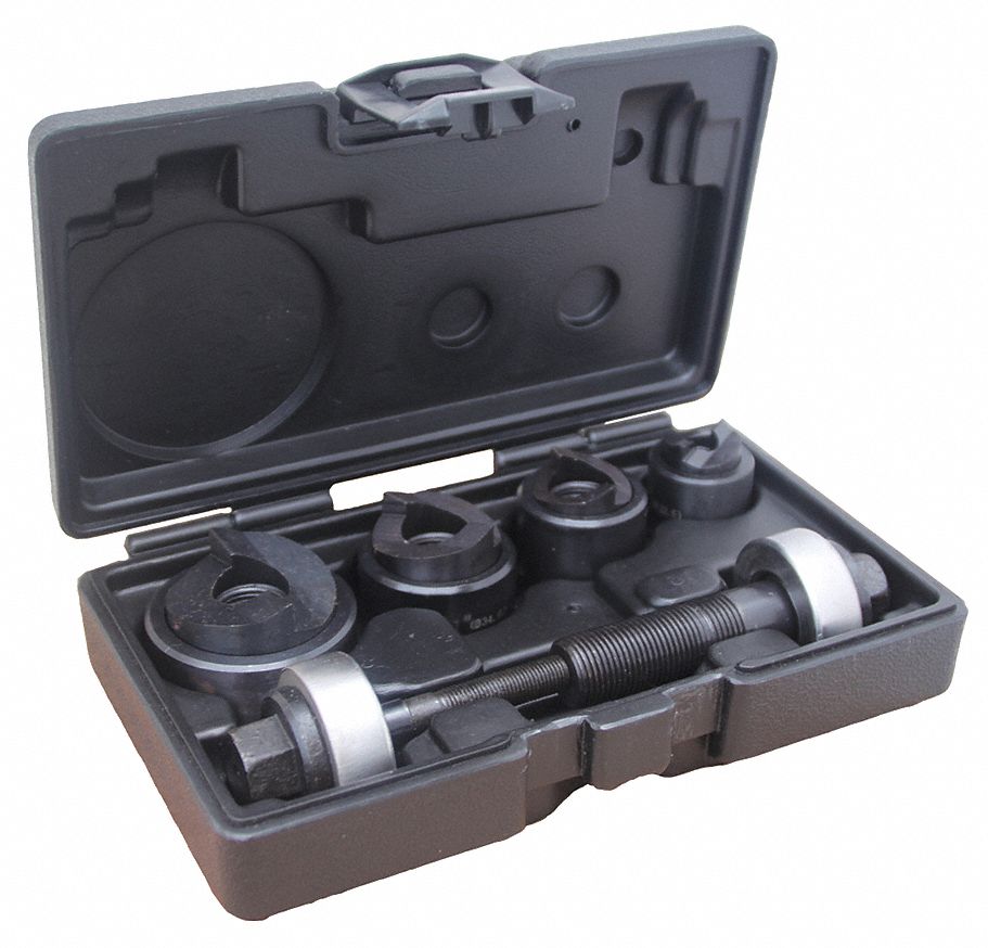 Manual Punch Driver Set,10 ga,8 Pcs Grainger