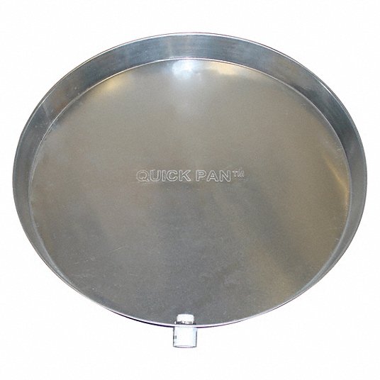 QP-26 Water Heater Pan, 26 in, Aluminum