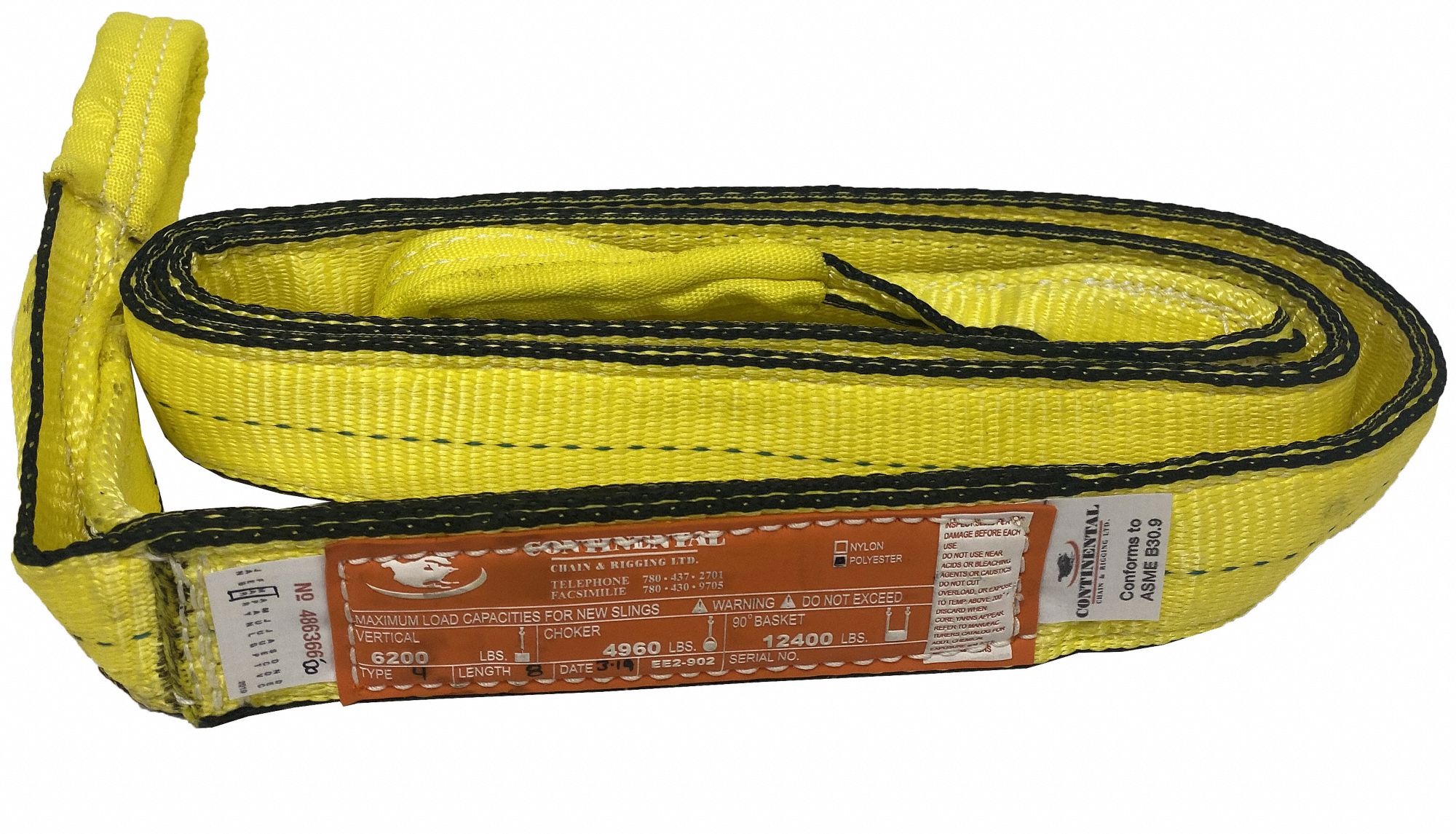 ELINGUE SYNTHETIQUE 2 PLI 2PO X 12PI T3