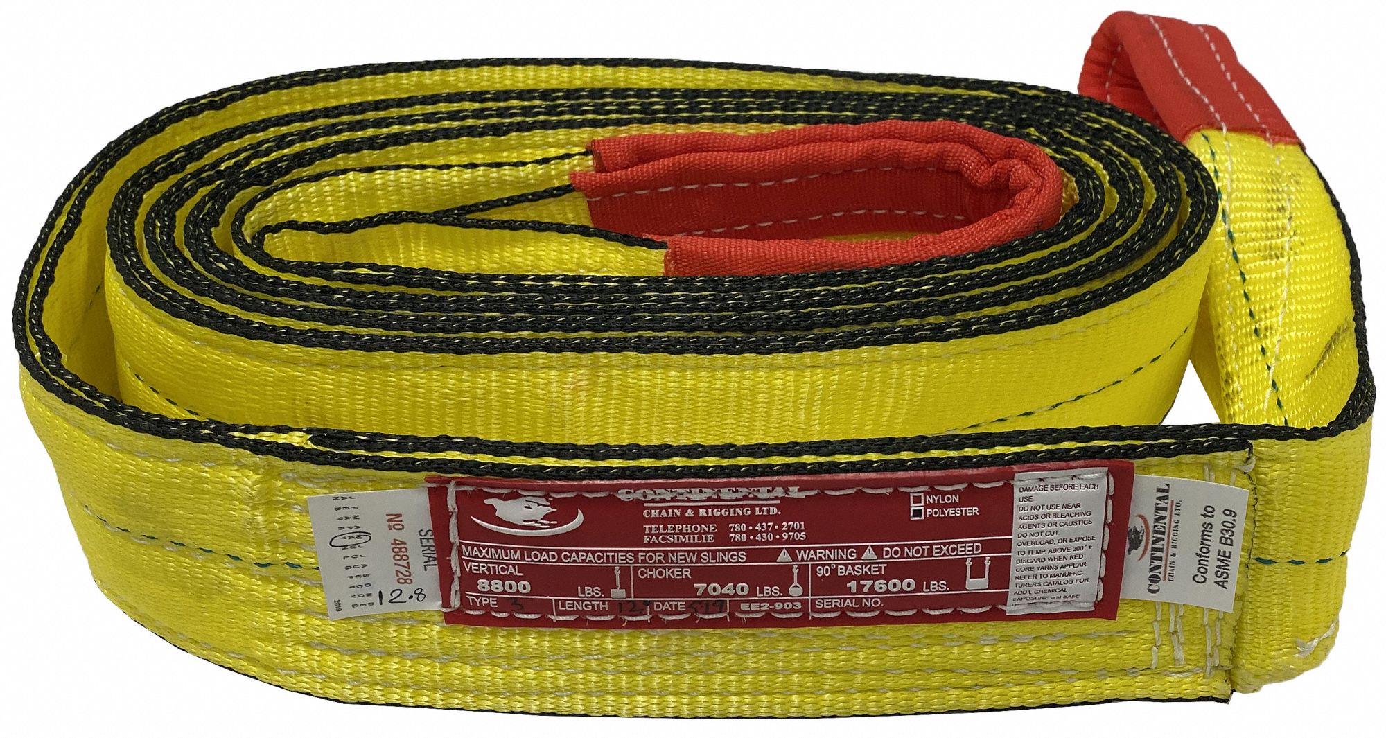 ELINGUE SYNTHETIQUE 2 PLI 3PO X 18PI T3