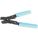 CRIMPER, FOR INSULATED TERMINALS/NON-INSULATED TERMINALS, 7 1/4 IN OVERALL L, MANUAL