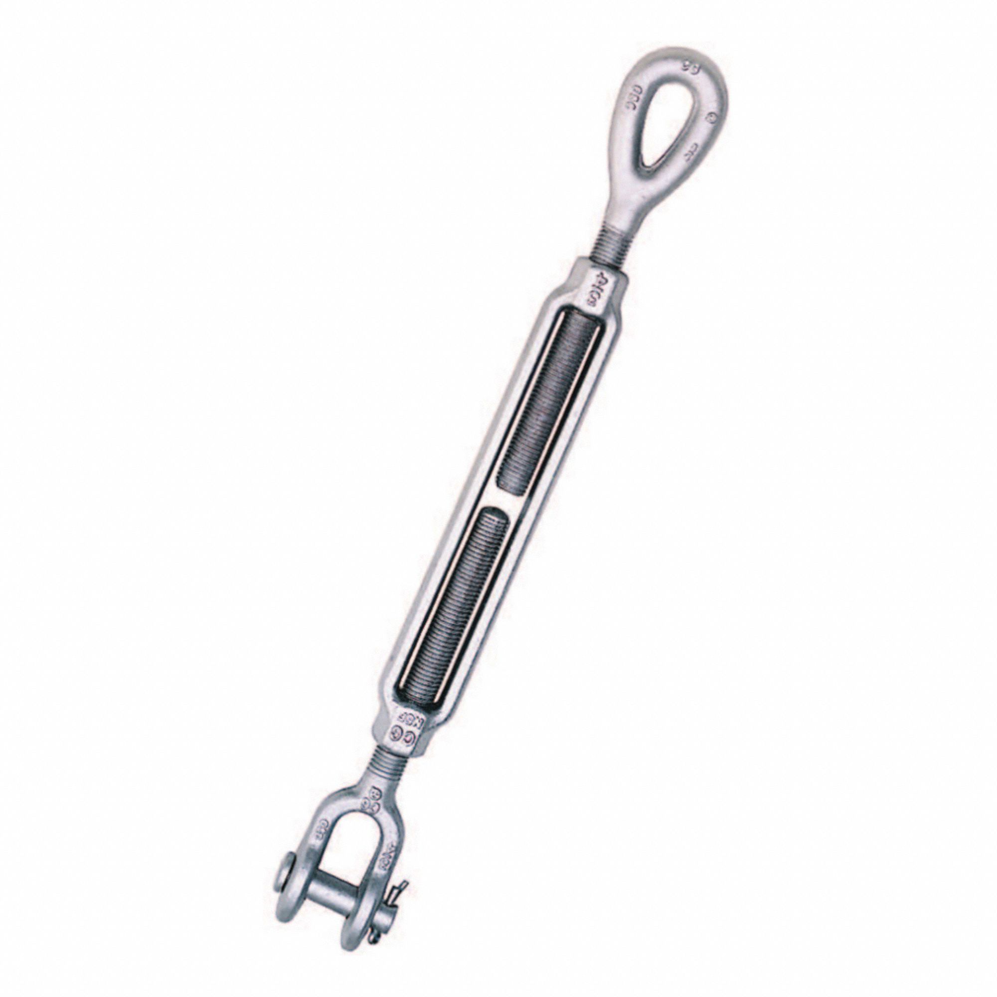 TURNBUCKLE ASSEMBLY, 2,200 LB LOAD LIMIT, 3/4 X 12 IN, G227