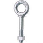 SHOULDER NUT EYE BOLT, HEAVY HEX NUTS, GALVANIZED, 2600 LBS, 5.12 IN, 1/2 X 3 1/2 IN, FORGED STEEL