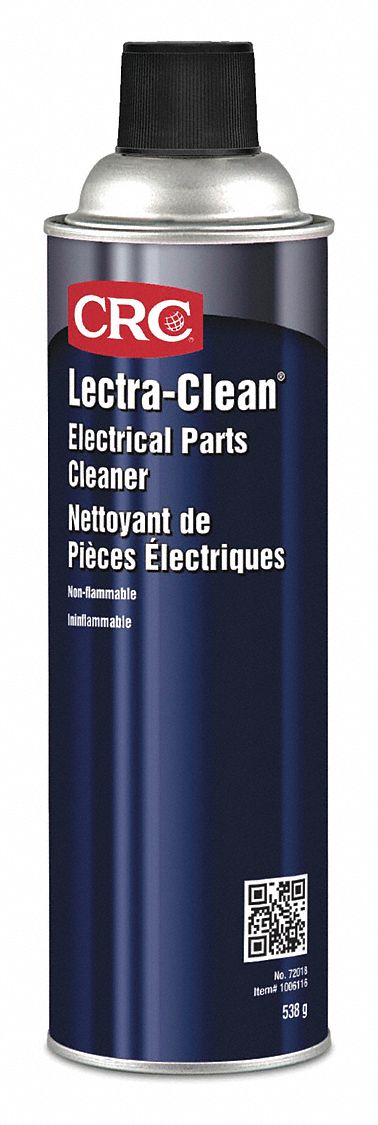 ELECTRICAL PARTS CLEANER, HEAVY-DUTY, AEROSOL, NON-FLAMMABLE, VERY FAST EVAPORATION, CLEAR, 591 ML
