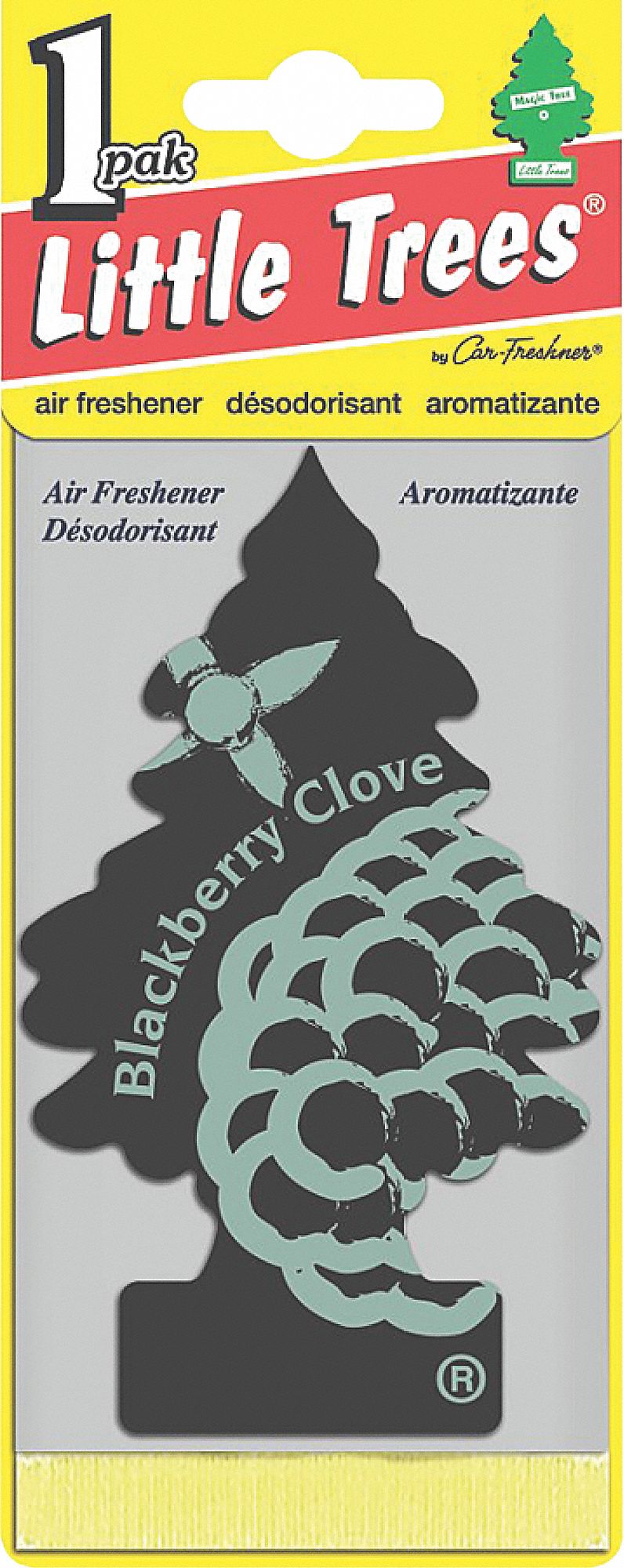 CAR FRESHENER, BLACKBERRY CLOVE