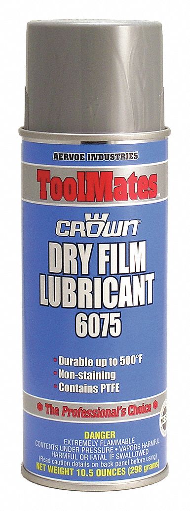 LUBRICANT, DRY FILM, UP TO 500 ° F, NON-STAINING, AEROSOL, 11 OZ CAN