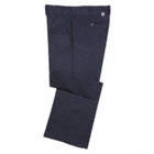 WORK PANTS, LOW-RISE/5-POCKET, NAVY, WAIST 34 IN/INSEAM 36 IN, POLYESTER/COTTON/TWILL