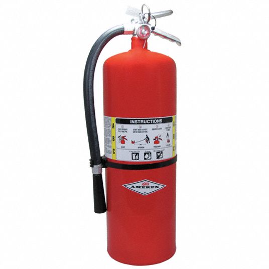 AMEREX, 20 lb Extinguisher Capacity, 10A:120B:C, Fire Extinguisher ...