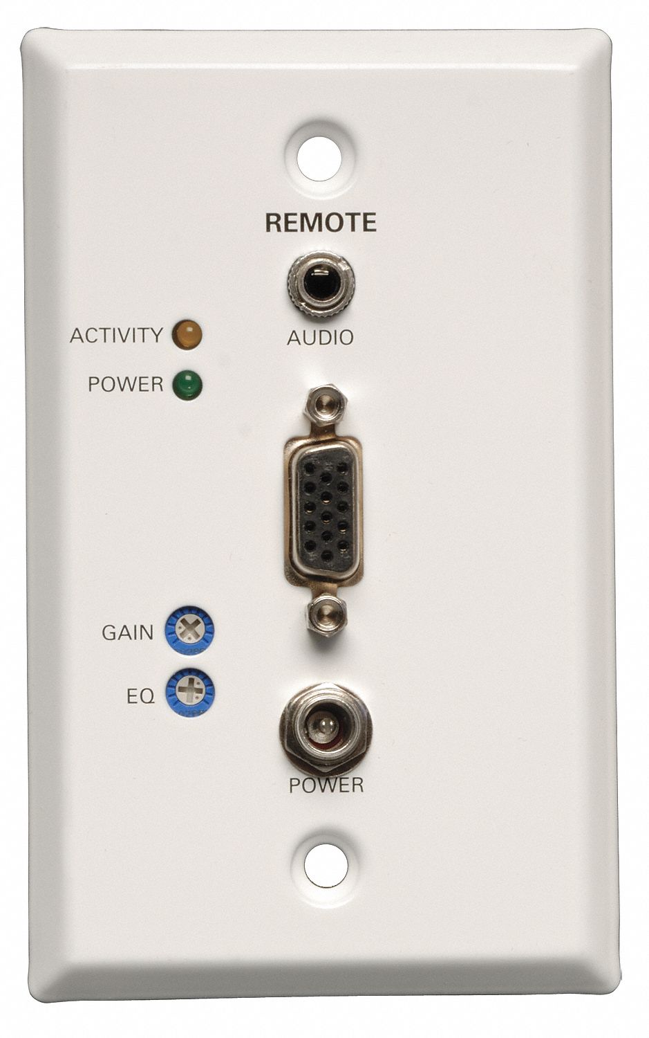 Display Extender Recvr VGA 3.5mm Cat5e/6