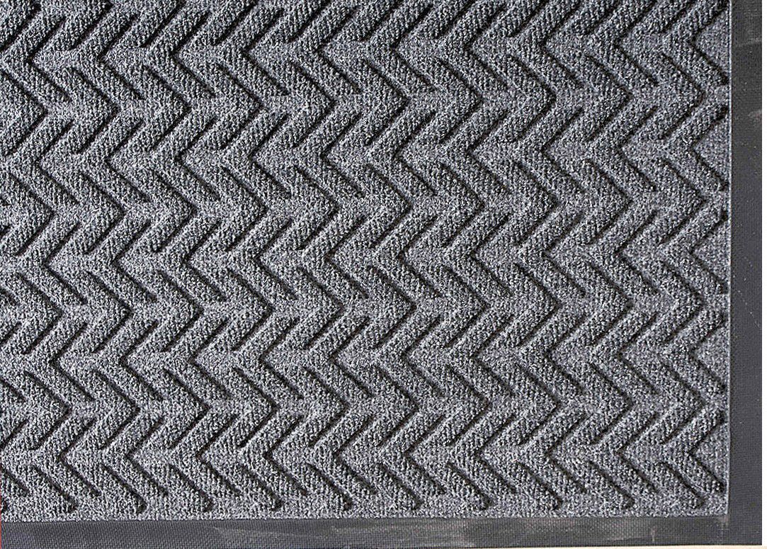 Carpeted Entrance Mat Charcoal 3ft.x5ft.
