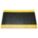 ANTIFATIGUE MAT, DIAMOND PLATE, 3 X 5 FT, 9/16 IN THICK, BLACK/YELLOW BORDER, BEVELED