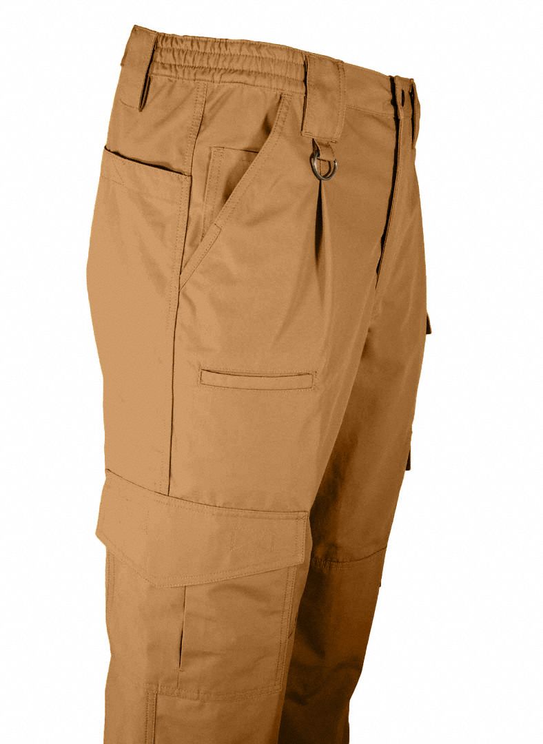 PROPPER Men's Tactical Pants Coyote, 44 in Fits Waist Size, 36 in