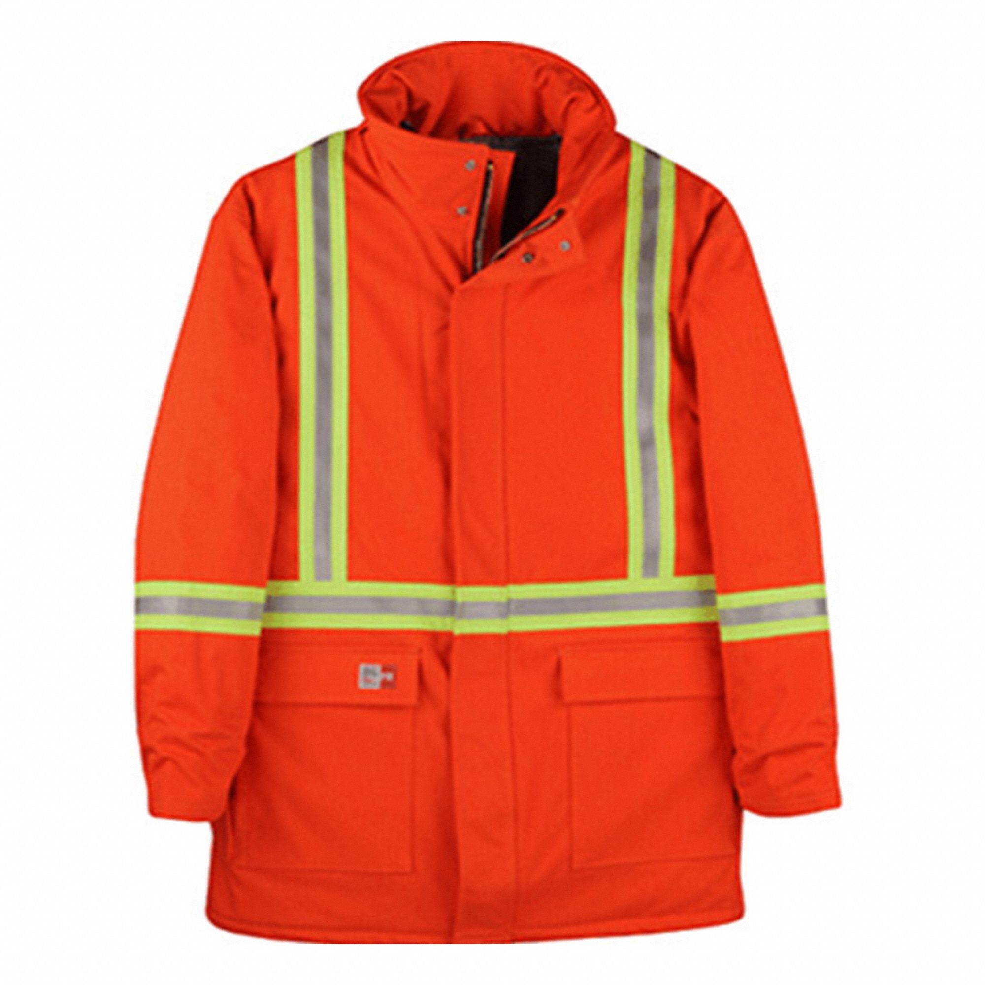 FLAME RESISTANT JACKET,SZ M,ORANGE