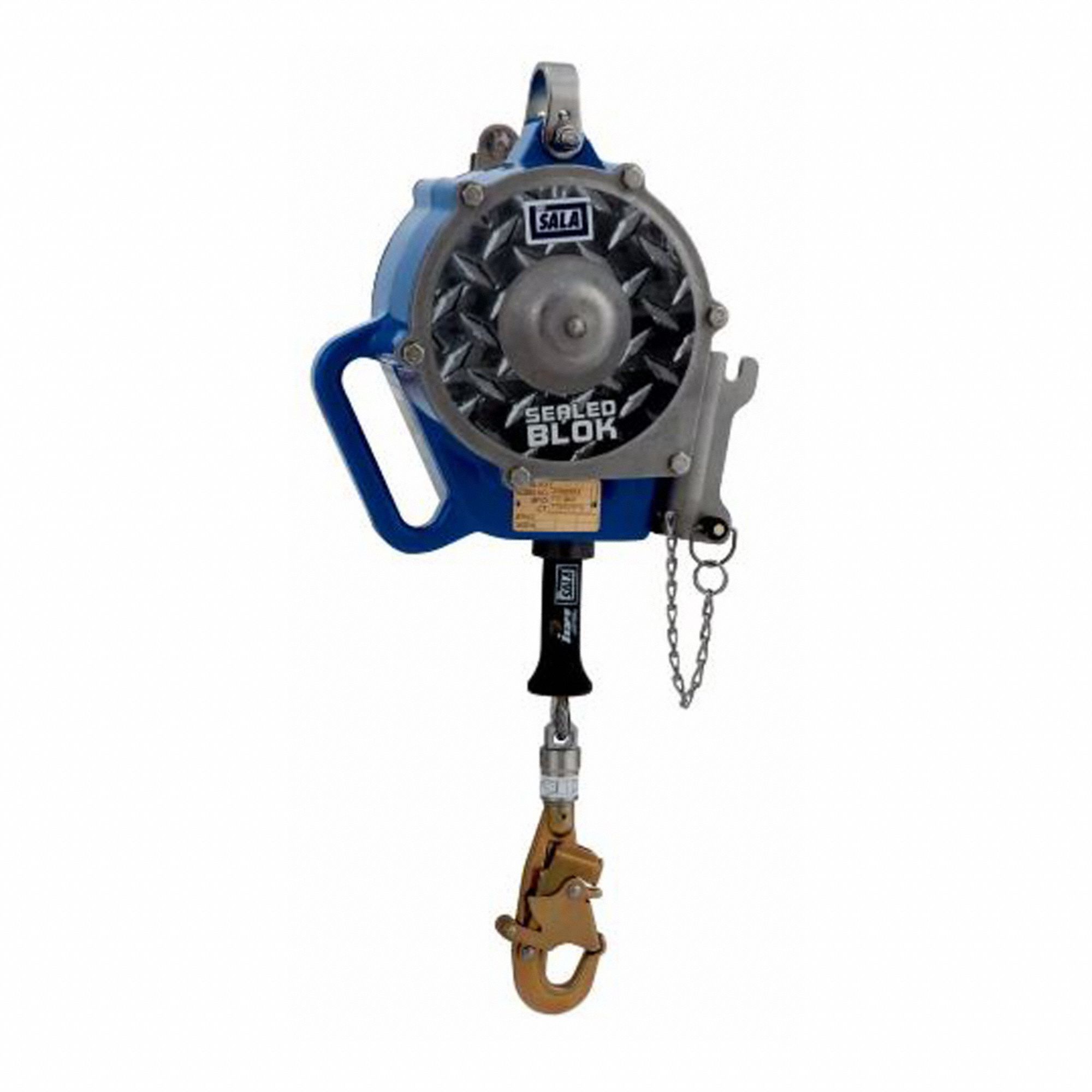 SEALED-BLOK SELF-RETRACTING LIFELINE, RFID EQUIPPED, 30 FT LENGTH